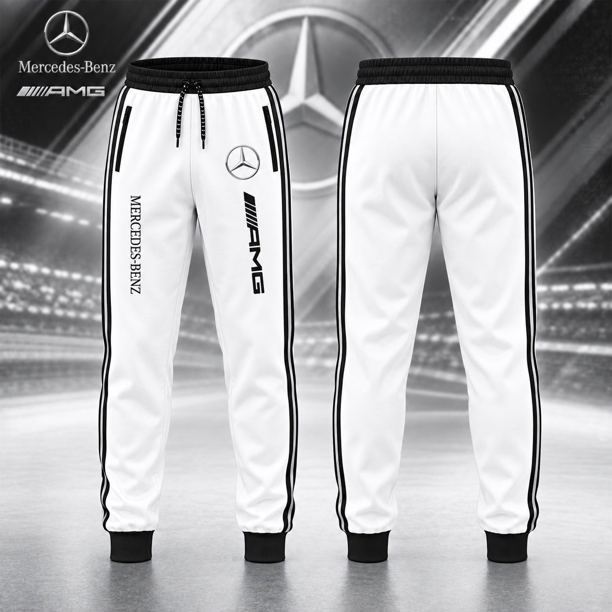 Personalized Merc AMG EST 1926 Sweatpants Gift Ideas For Car Lovers
