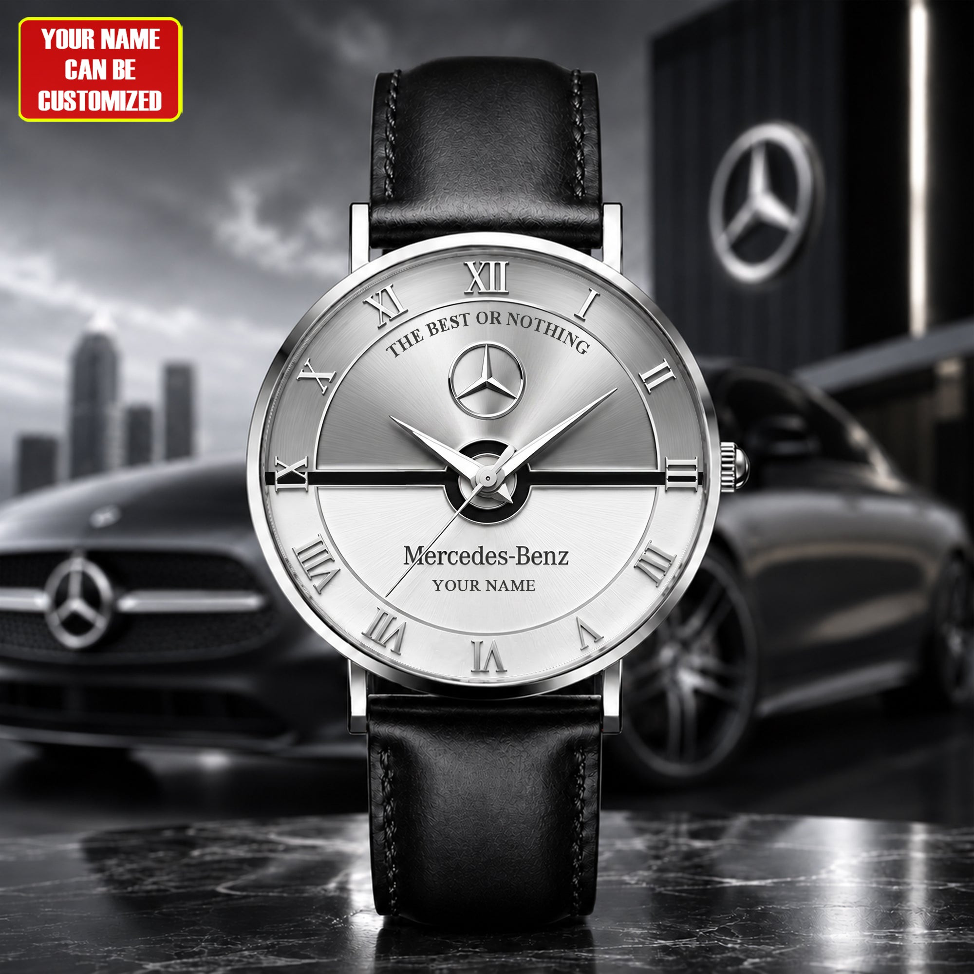 Personalized Merc The Best Or Nothing Watch Birthday Gift For Car Lovers Personalized Merc The Best Or Nothing Watch Birthday Gift For Car Lovers