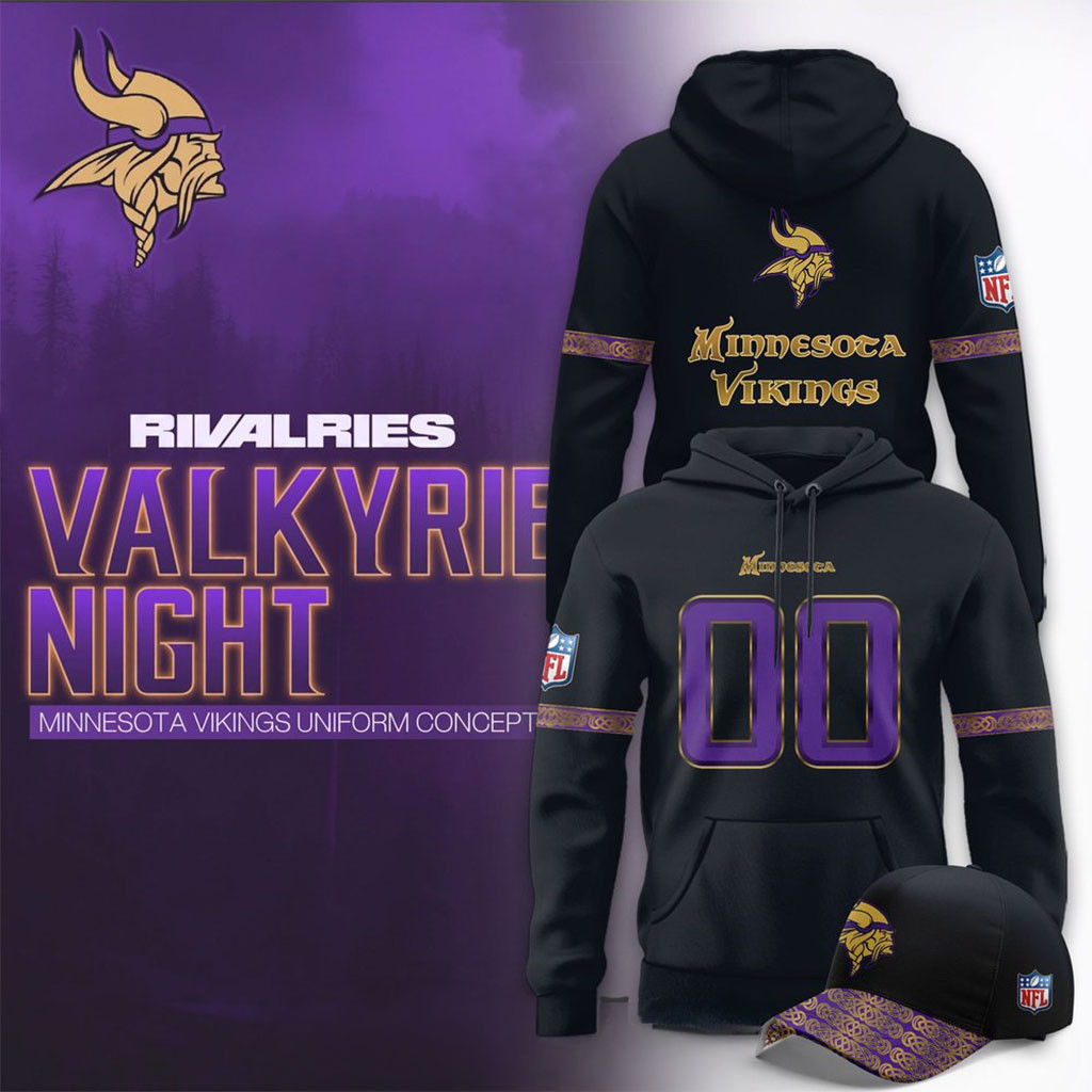 Personalized Minnesota Vikings 2026 Rivalries Uniform Hoodie NFL Rivalries Merch Fans Gifts
