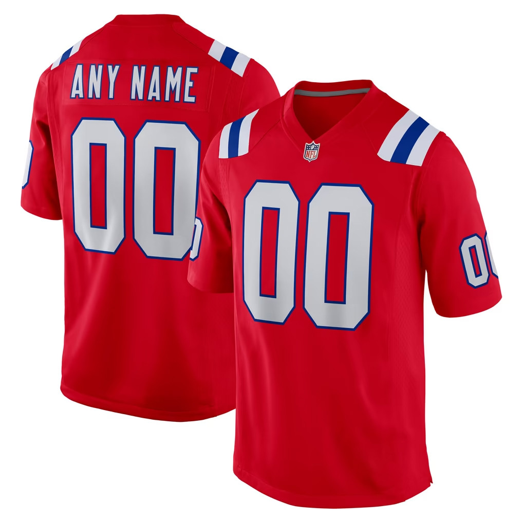 Personalized New England Patriots Merch 2026 NE Patriots Game Alternate Jersey Football Gifts