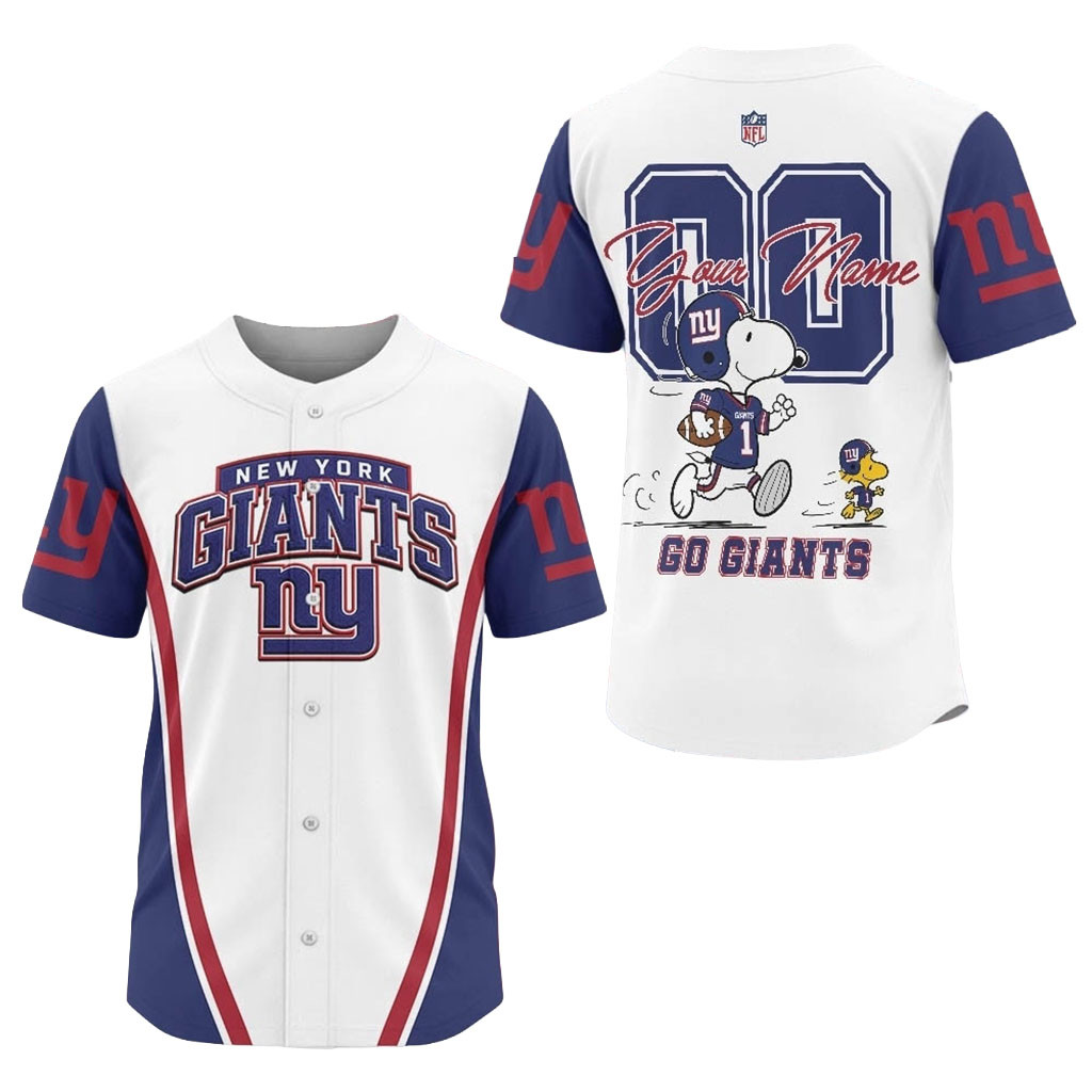 Personalized New York Giants X Snoopy Ultimate Game Day Jersey Giants Merch Football Fan Gifts Personalized New York Giants X Snoopy Ultimate Game Day Jersey Giants Merch Football Fan Gifts