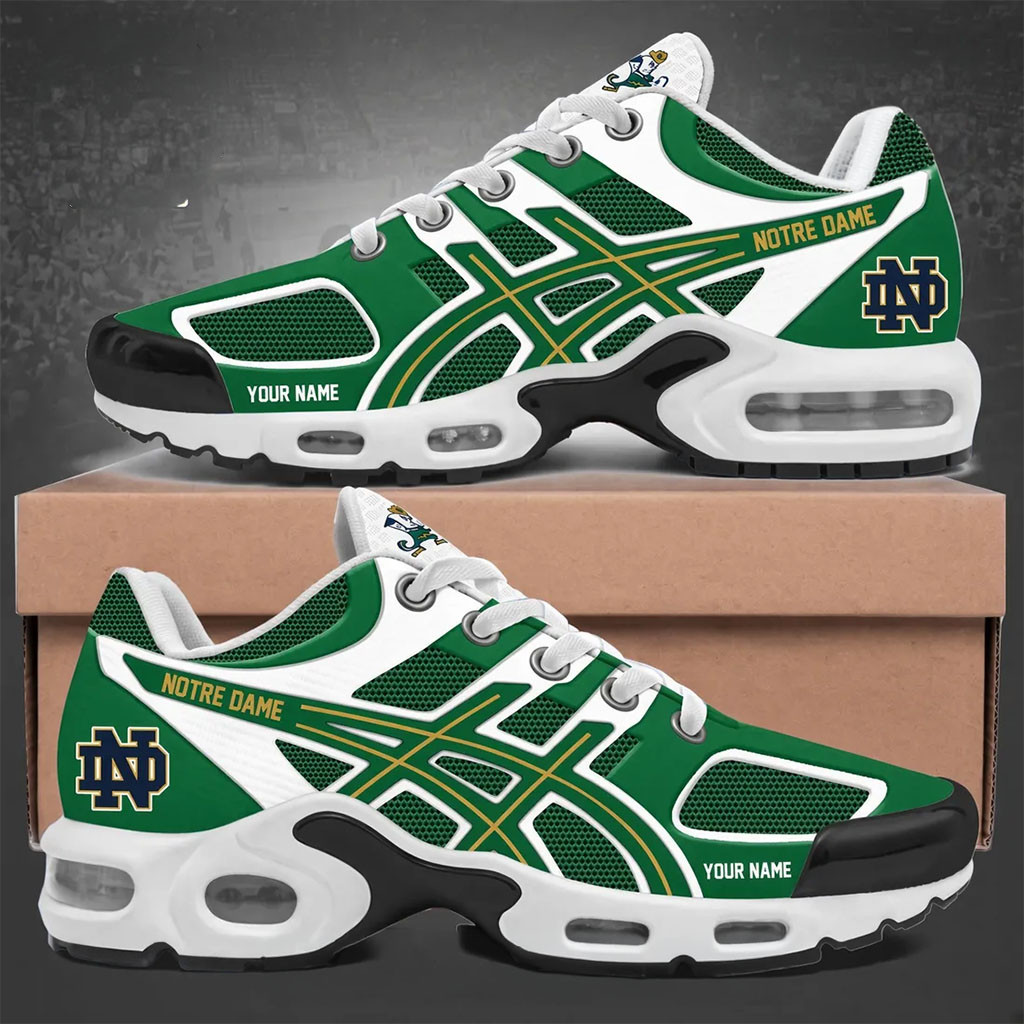Personalized Notre Dame Fighting Irish Green Sneakers 2026 Fighting Irish Merch Fan Gifts Personalized Notre Dame Fighting Irish Green Sneakers 2026 Fighting Irish Merch Fan Gifts