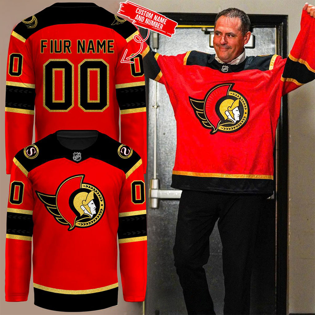 Personalized Ottawa Senators 2026 Classic Red Uniform Hockey Jersey Ottawa Senators Merch Personalized Ottawa Senators 2026 Classic Red Uniform Hockey Jersey Ottawa Senators Merch