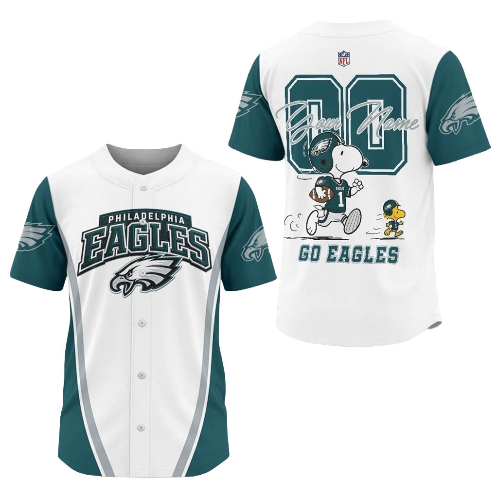 Personalized Philadelphia Eagles X Snoopy Ultimate Game Day Jersey Philadelphia Eagles Merch