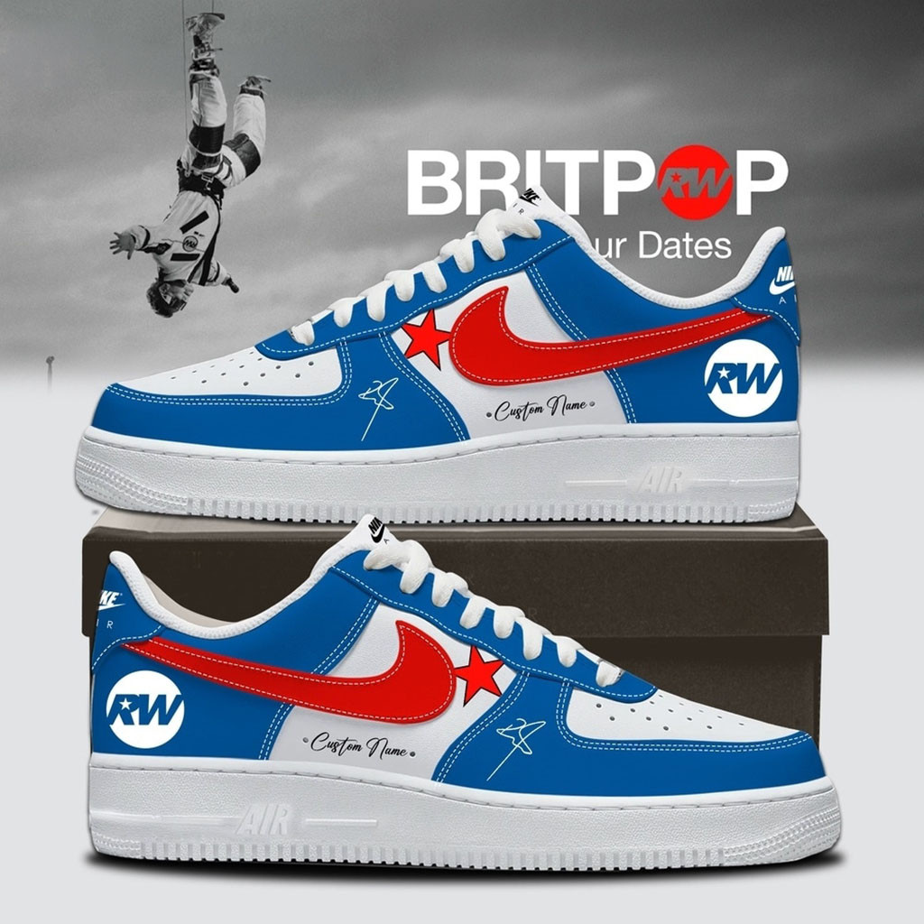 Personalized Robbie Williams Merch BRITPOP World Tour 2026 Sneakers Gift Ideas For Music Lovers Personalized Robbie Williams Merch BRITPOP World Tour 2026 Sneakers Gift Ideas For Music Lovers