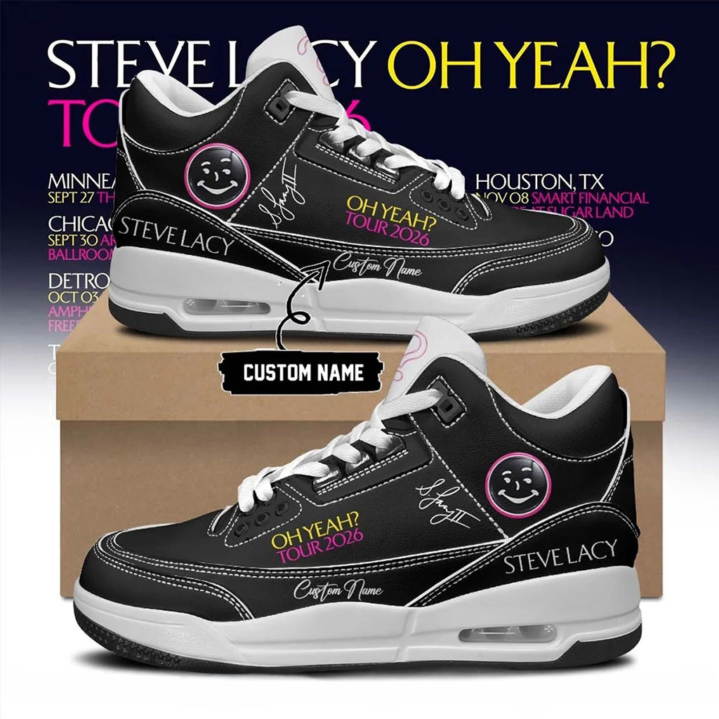 Personalized Steve Lacy Merchandise Oh Yeah Tour 2026 Signature Sneakers Best Friends Gifts