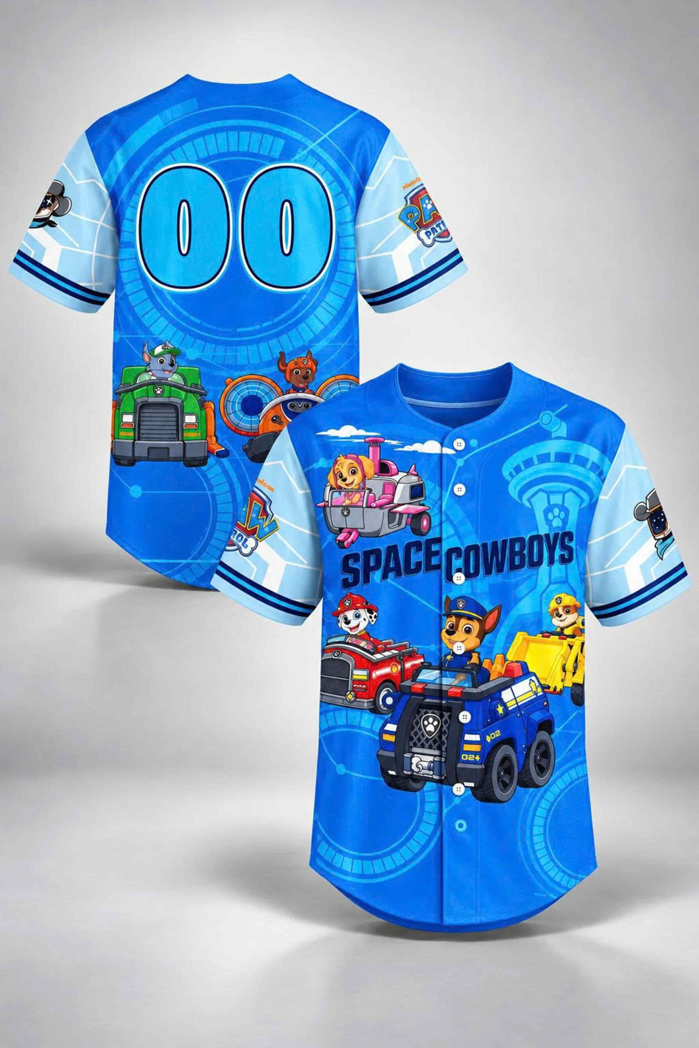 Personalized Sugar Land Space Cowboys PAW Patrol Jersey Space Cowboys Merch Son Gifts Personalized Sugar Land Space Cowboys PAW Patrol Jersey Space Cowboys Merch Son Gifts
