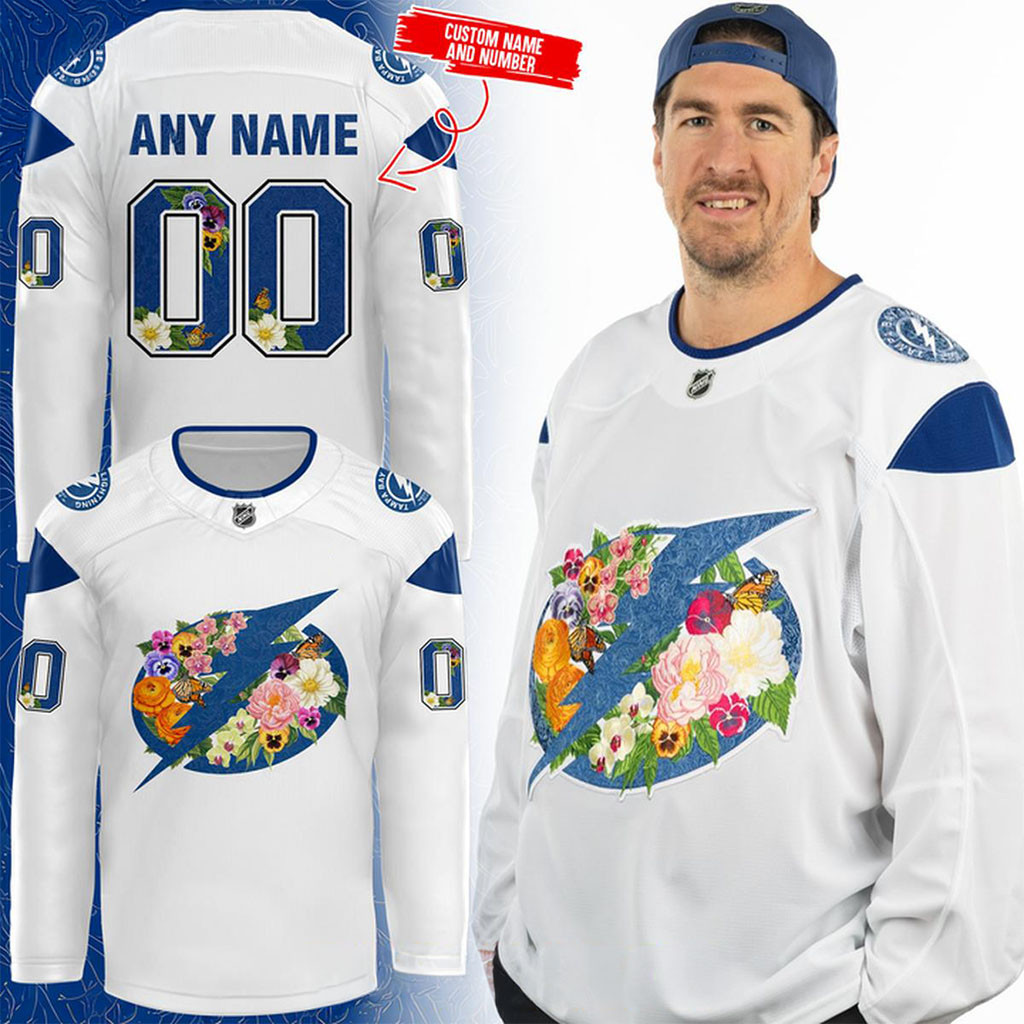 Personalized Tampa Bay Lightning 2026 Game Night Hockey Jersey Tampa Bay Lightning Merch Personalized Tampa Bay Lightning 2026 Game Night Hockey Jersey Tampa Bay Lightning Merch