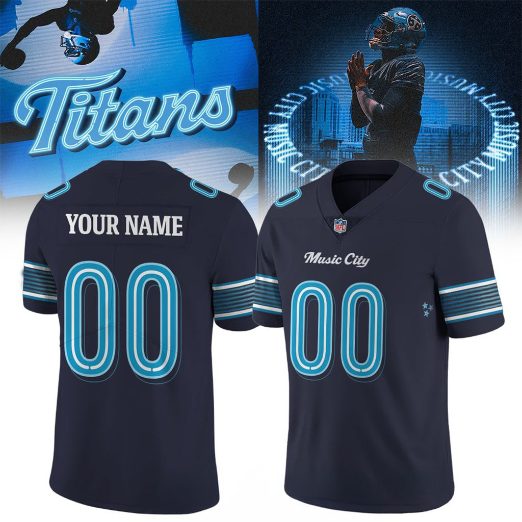 Personalized Tennessee Titans 2026 Rivalries Football Jersey NFL Rivalries Merch Fans Gifts