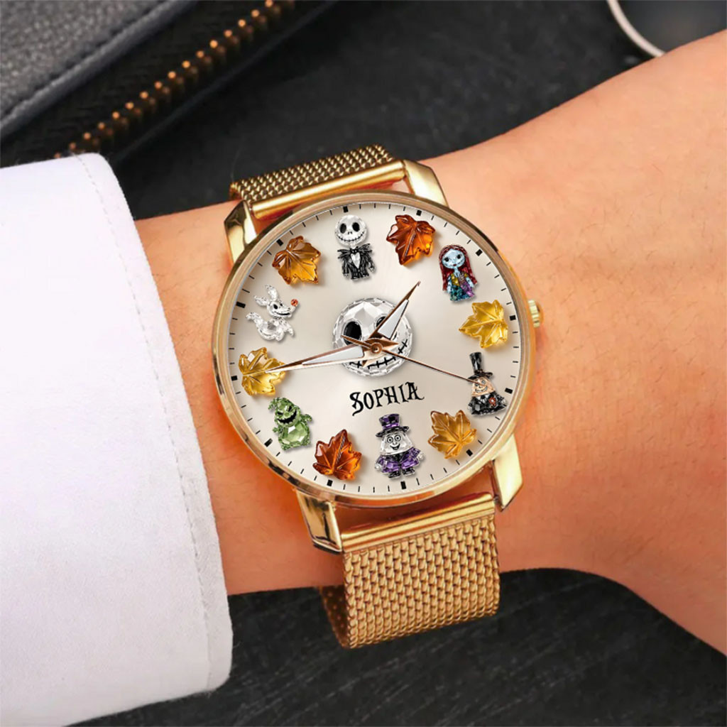 Personalized The Nightmare Before Christmas Autumn Friends Handwatch Cute Nightmare Watch Gifts Personalized The Nightmare Before Christmas Autumn Friends Handwatch Cute Nightmare Watch Gifts