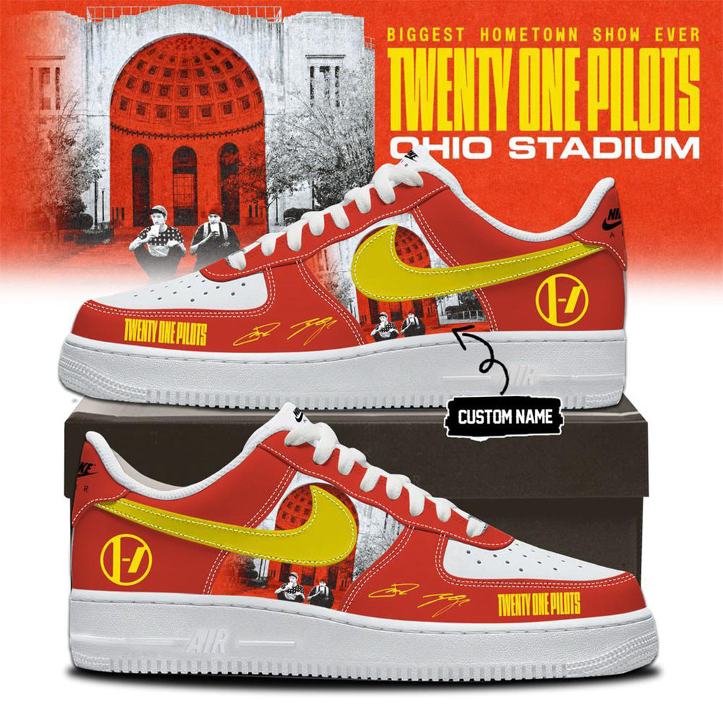 Personalized Twenty One Pilots 2026 Shows Signature Sneaker Twenty One Pilots Merch Fan Gifts Personalized Twenty One Pilots 2026 Shows Signature Sneaker Twenty One Pilots Merch Fan Gifts