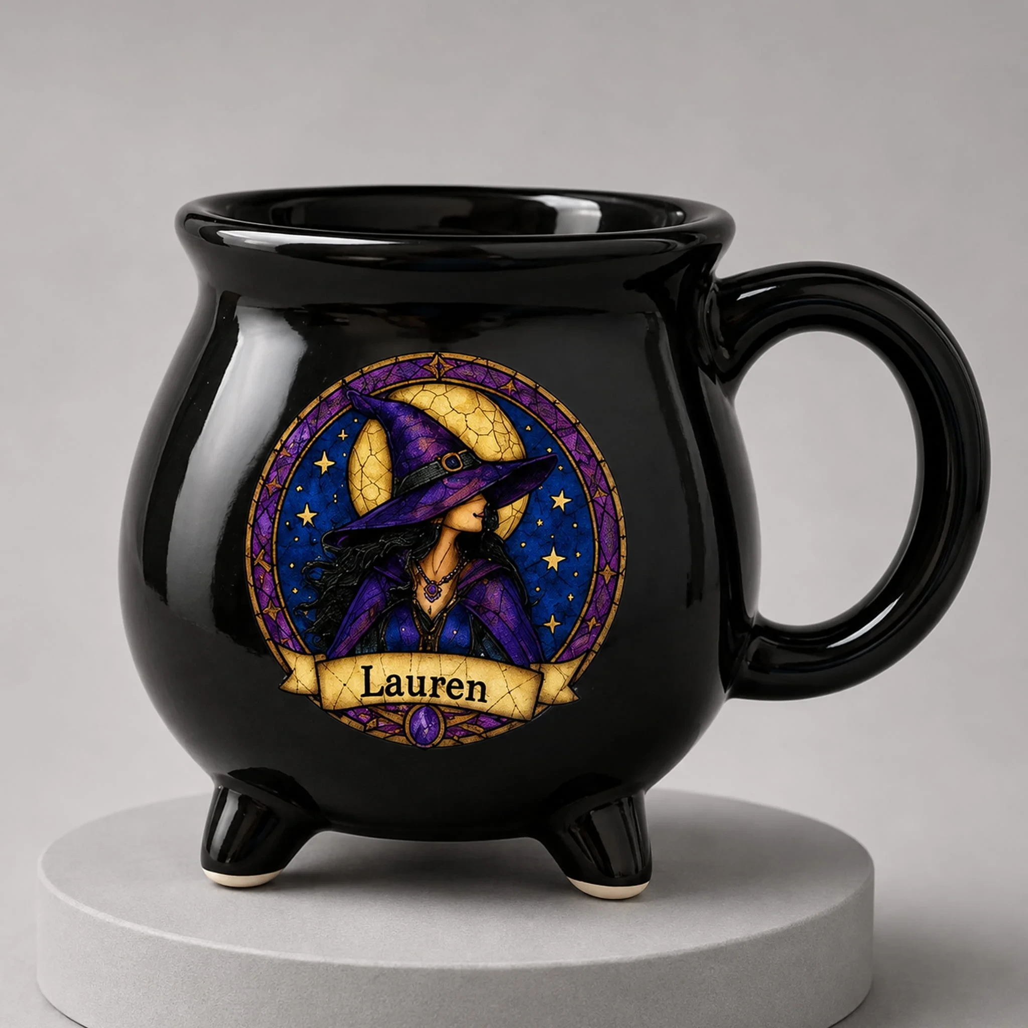 Personalized Witchy Cauldron Coffee Mug Best Halloween Gifts For Sisters