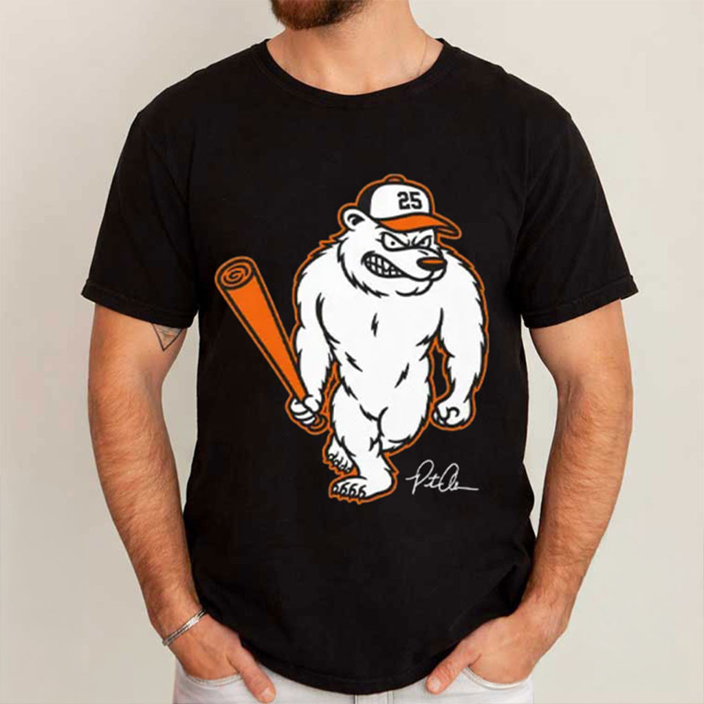 Pete Alonso Polar Bear Baltimore Baseball T-Shirt Baltimore Orioles Merch Fan Gifts Pete Alonso Polar Bear Baltimore Baseball T-Shirt Baltimore Orioles Merch Fan Gifts