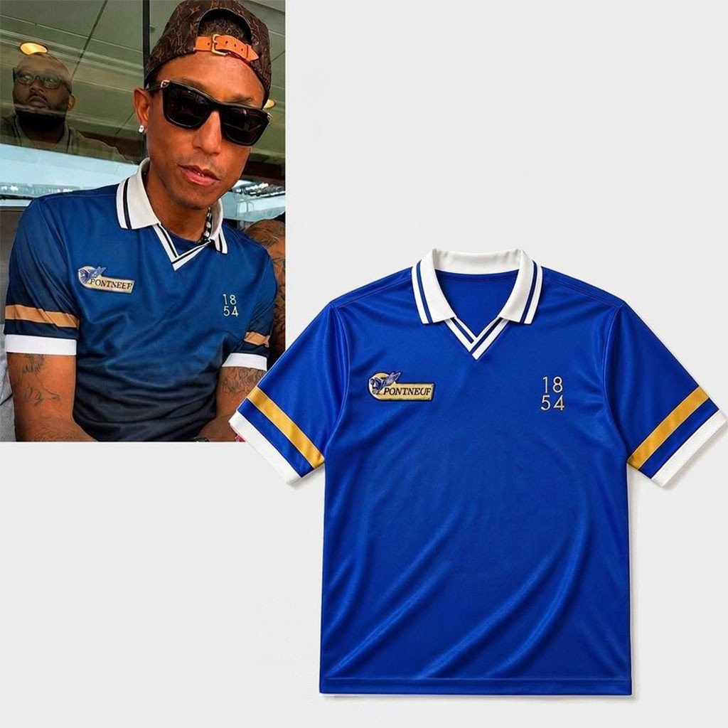 Pharrell Williams 2026 World Cup Pont Neuf 1854 Flower Jersey Pharrell Williams Merch