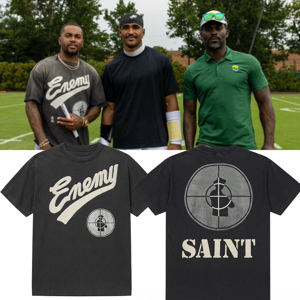 Philadelphia Eagles Desean Jackson Saint Mxxxxxx Public Enemy Shirt Eagles Merch Fan Gifts