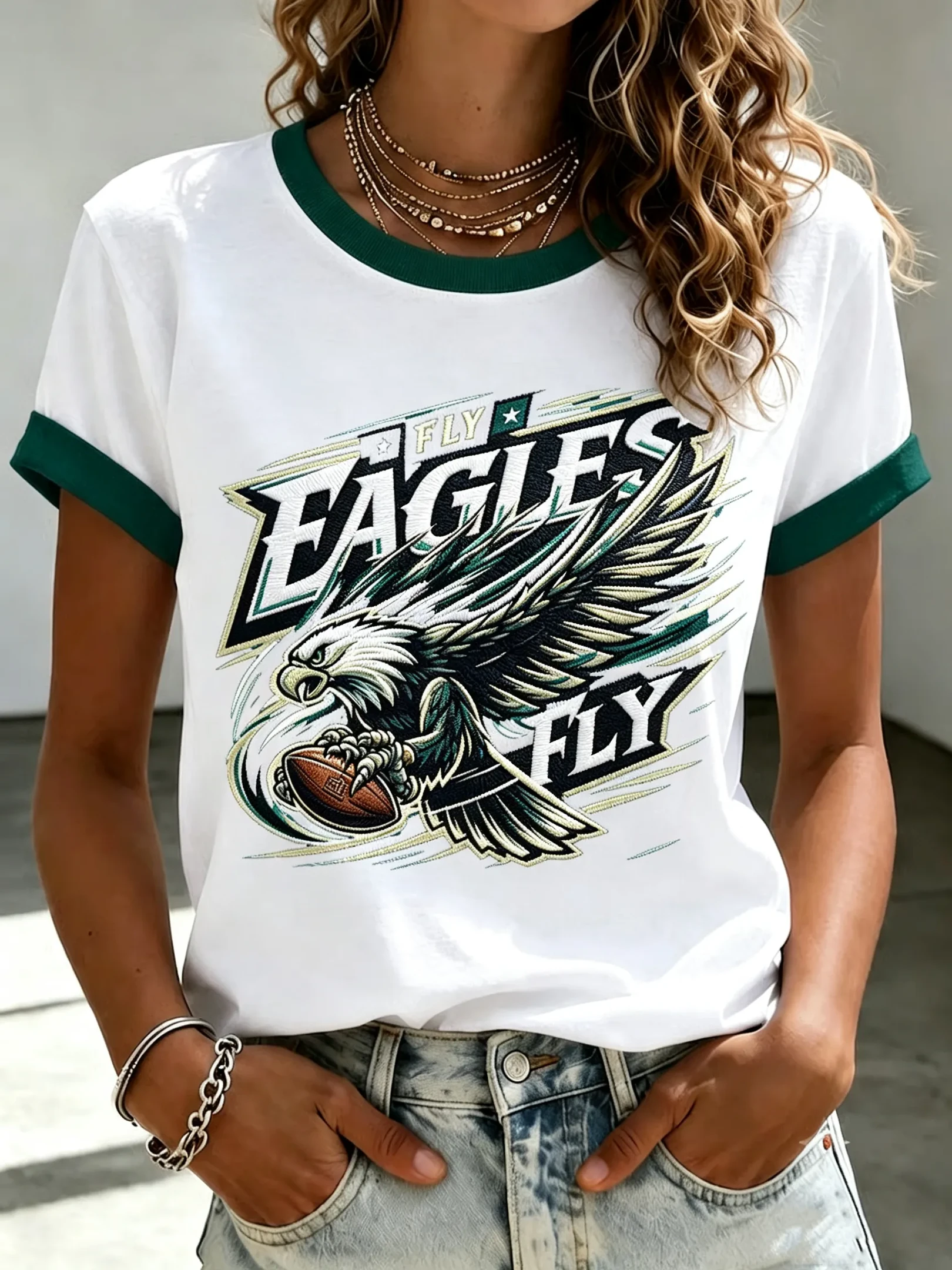 Philadelphia Eagles Fly Eagles Fly T-Shirt Eagles Merch Game Day Football Fan Gifts