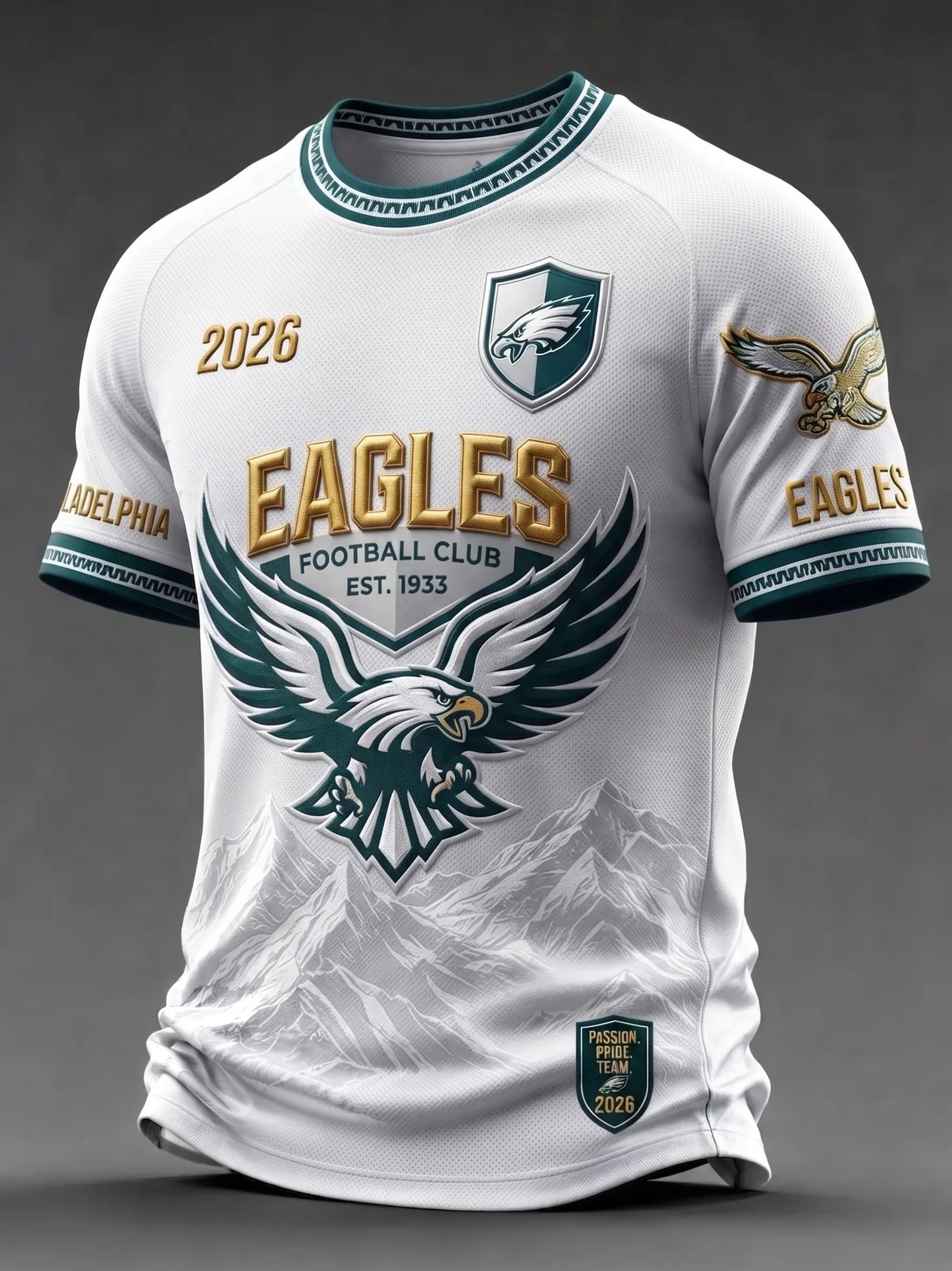 Philadelphia Eagles Football T-Shirt 2026 Eagles Merch Game Day Gifts For Football Lovers