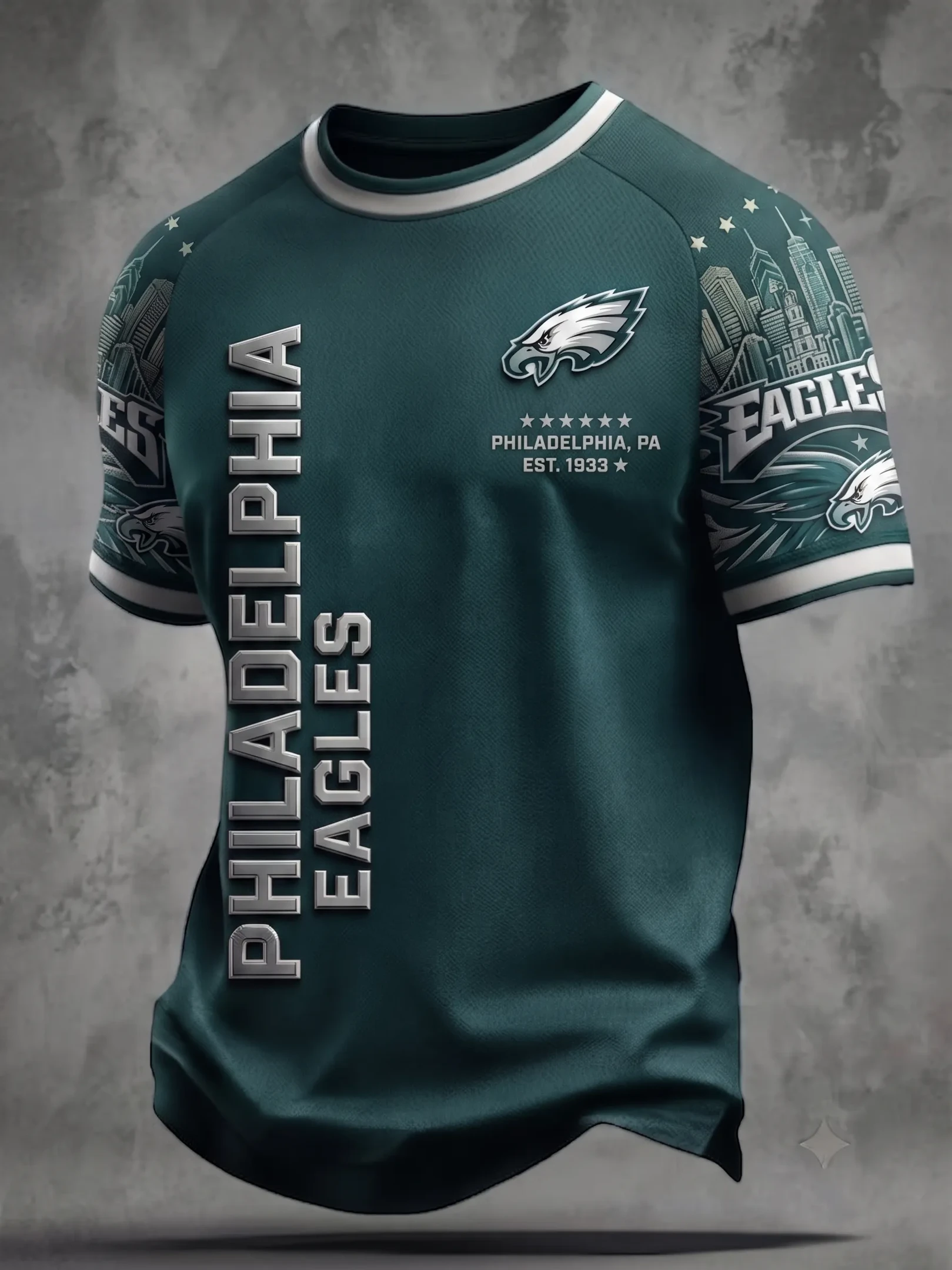 Philadelphia Eagles Football T-Shirt Eagles Merch Game Day Gifts for Football Fans