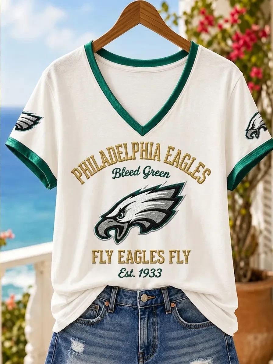 Philadelphia Eagles Merch Fly Eagles Fly Philadelphia Football V-Neck Shirt Football Fan Gear Philadelphia Eagles Merch Fly Eagles Fly Philadelphia Football V-Neck Shirt Football Fan Gear