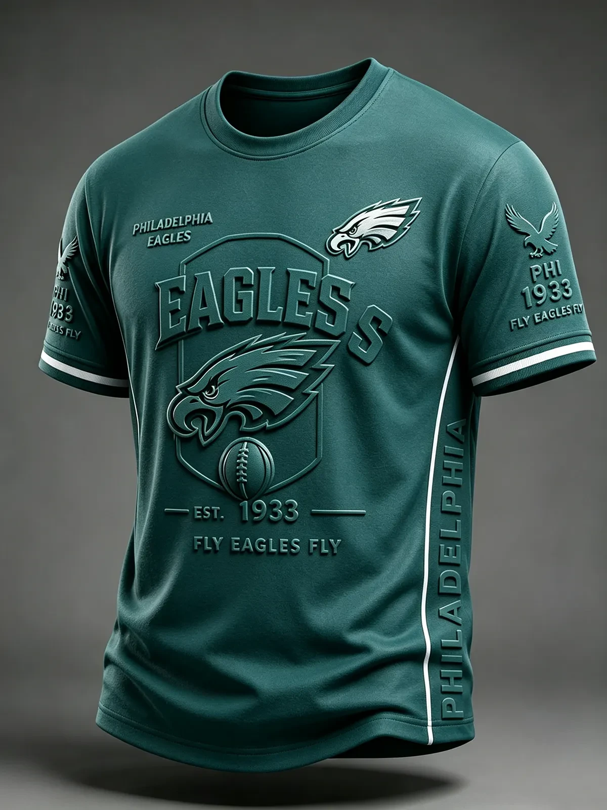 Philadelphia Eagles Merch Fly Eagles Fly Shirt Philadelphia Football T-Shirt Gifts For Fans
