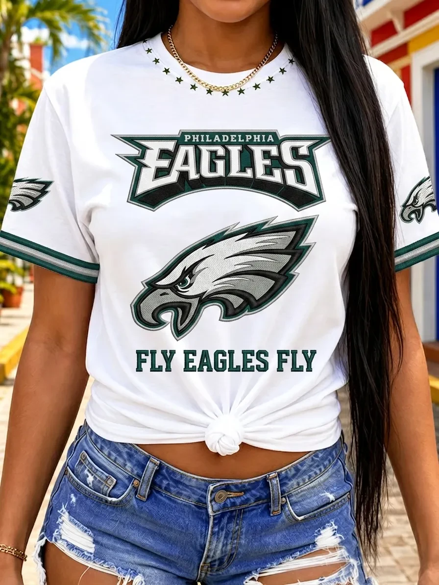 Philadelphia Eagles Merch Fly Eagles Fly T-Shirt Game Day Apparel Best Gift For Football Lovers