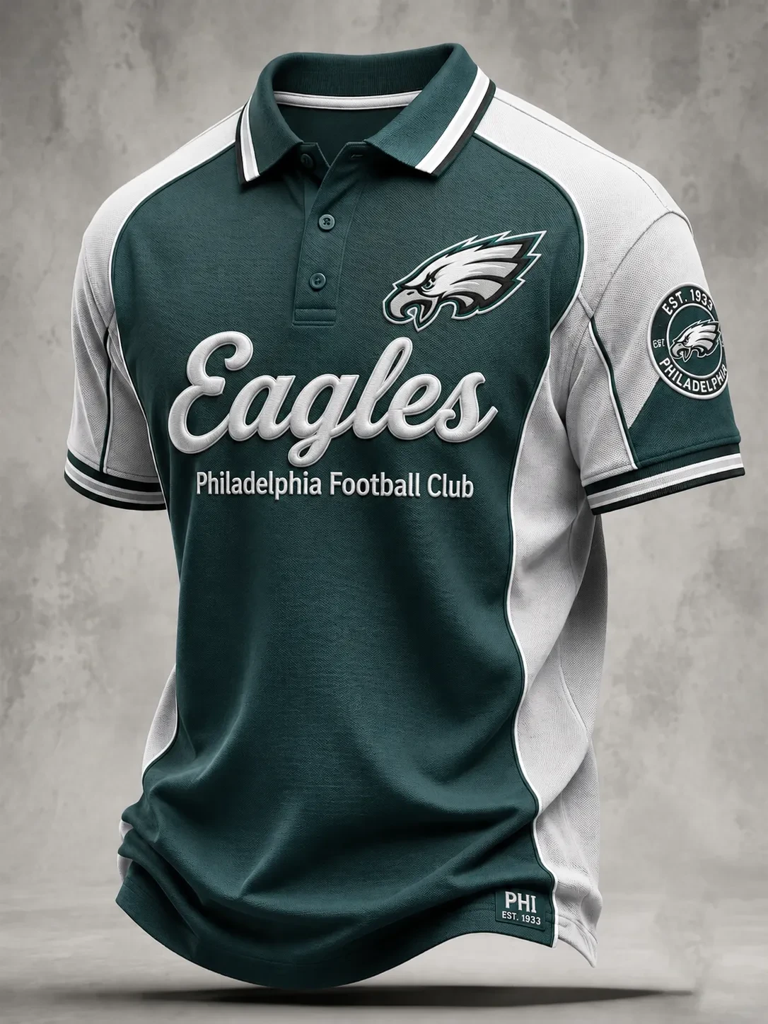 Philadelphia Eagles Merch Football Polo Shirt Game Day Outfit Gifts For Philadelphia Fan