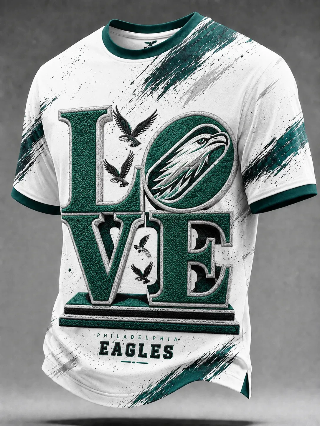 Philadelphia Eagles Merch Football T-Shirt Game Day Gifts for Dad