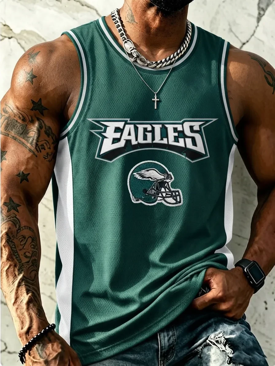 Philadelphia Eagles Merch Philadelphia Football Tank Top Mens Game Day Apparel Gift For Fans Philadelphia Eagles Merch Philadelphia Football Tank Top Mens Game Day Apparel Gift For Fans