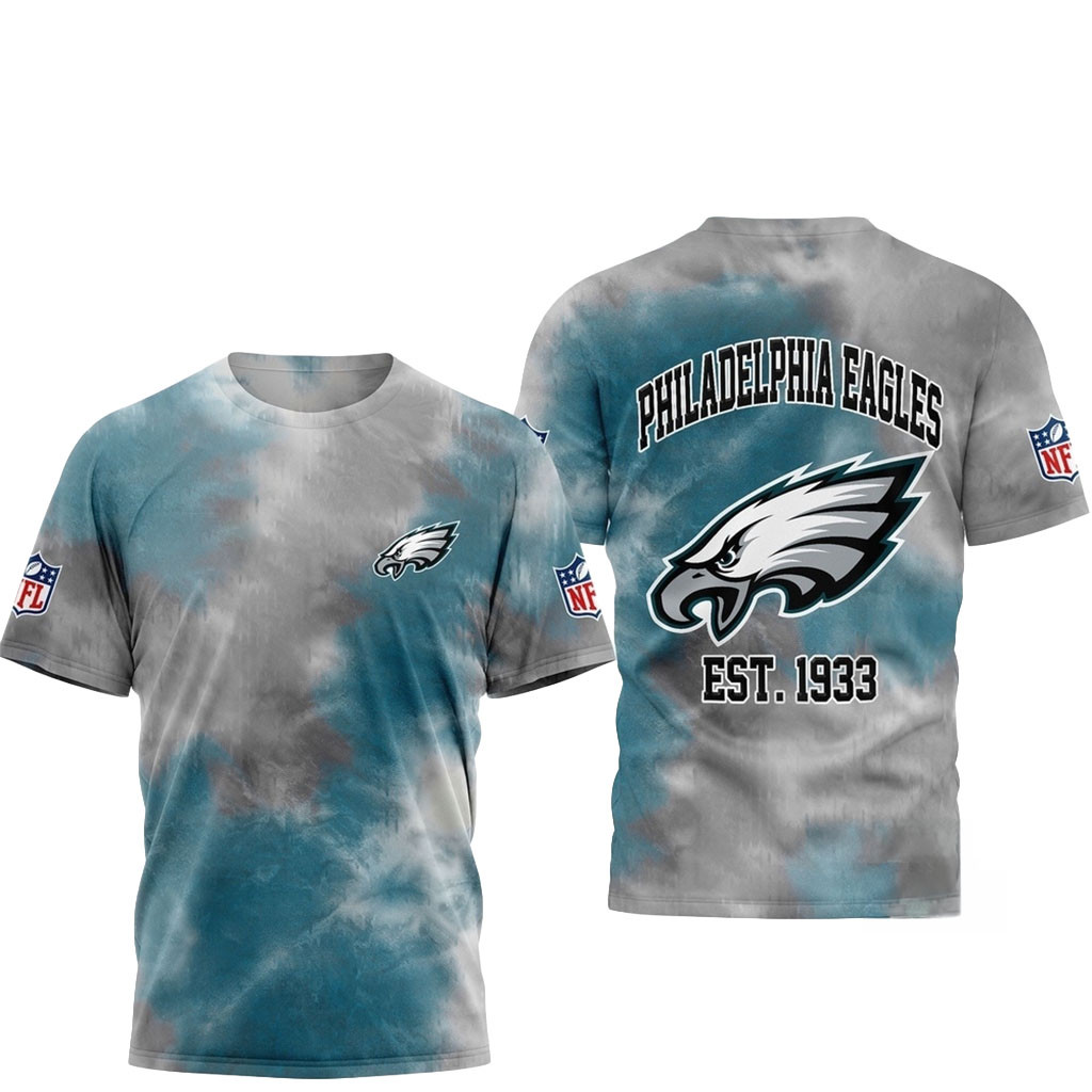 Philadelphia Eagles Sunday Legends Tie Dye Shirt Eagles Merch Gifts For Football Fan