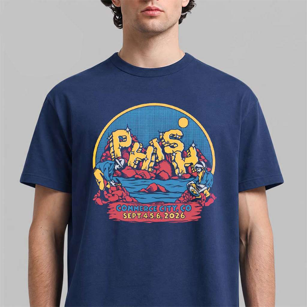 Phish Commerce City CO 2026 Event T-Shirt Phish Merch Music Lover Gifts For Him