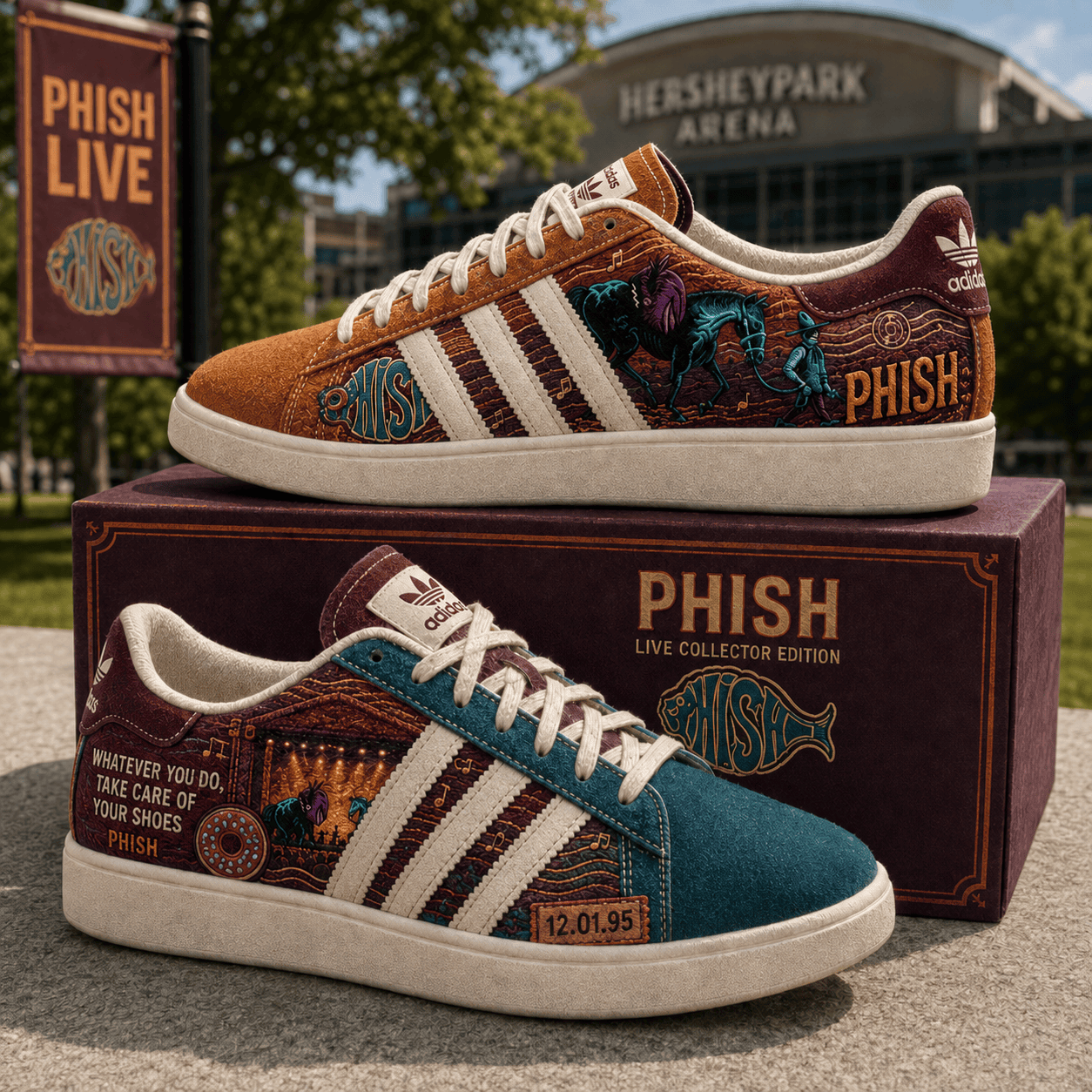 PHISH Whatever You Do Take Care Of Your Shoes Sneakers PHISH Band Merch Gift For Fans PHISH Whatever You Do Take Care Of Your Shoes Sneakers PHISH Band Merch Gift For Fans
