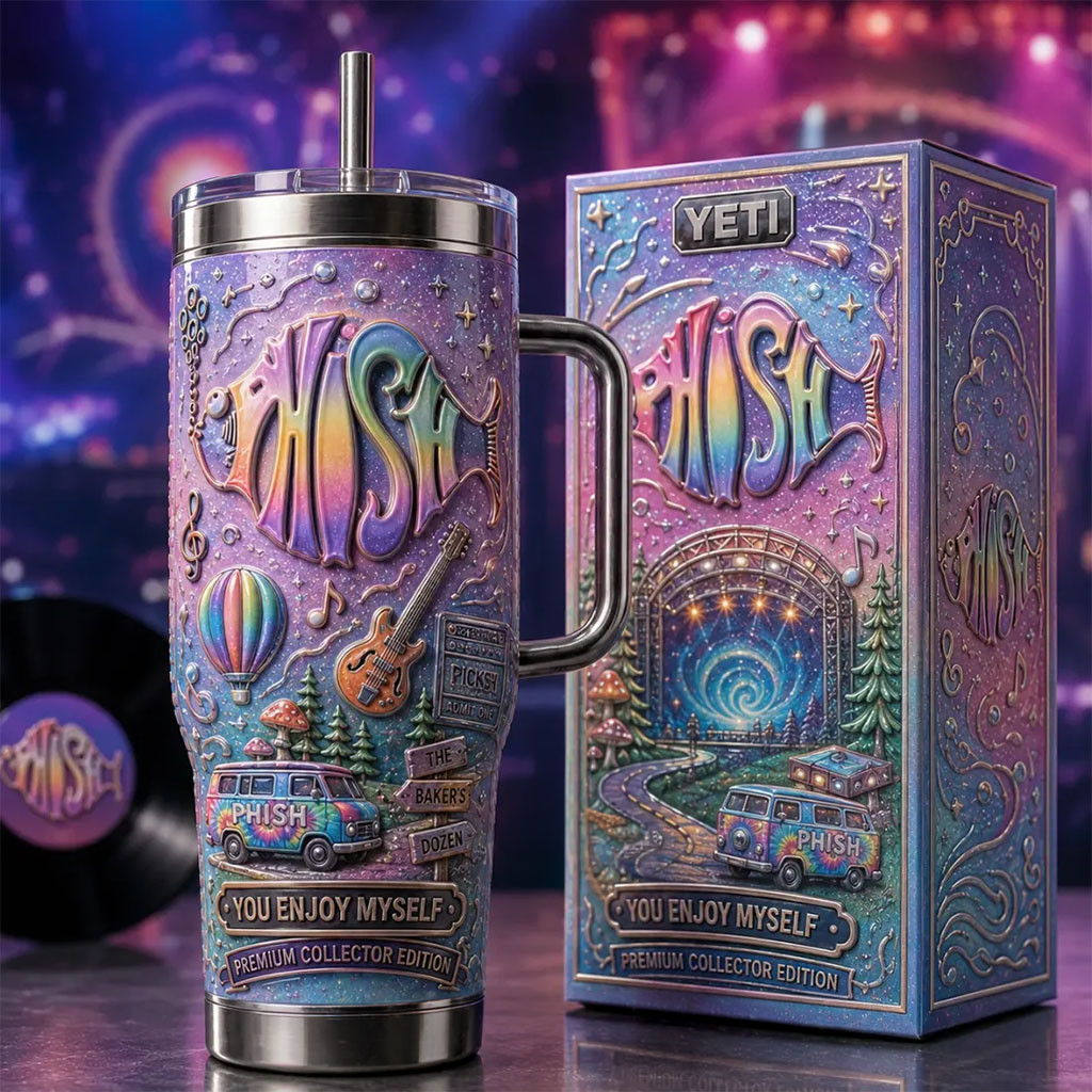 Phish You Enjoy Myself Tumbler Phish Merch Gifts For Rock Band Lovers