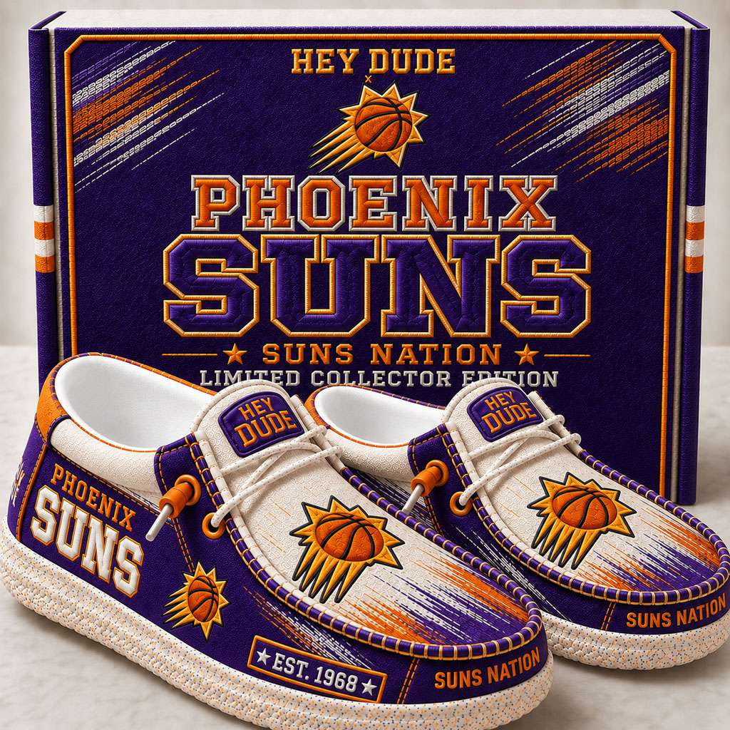Phoenix Suns Merch Est 1968 Phoenix Basketball Slip-On Loafers Gifts For Brother Phoenix Suns Merch Est 1968 Phoenix Basketball Slip-On Loafers Gifts For Brother