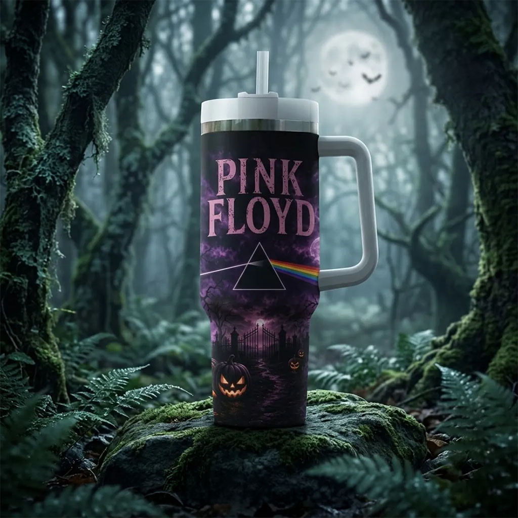 Pink Floyd Dark Side Of The Moon Tumbler Pink Floyd Merch Halloween Gift For Fans