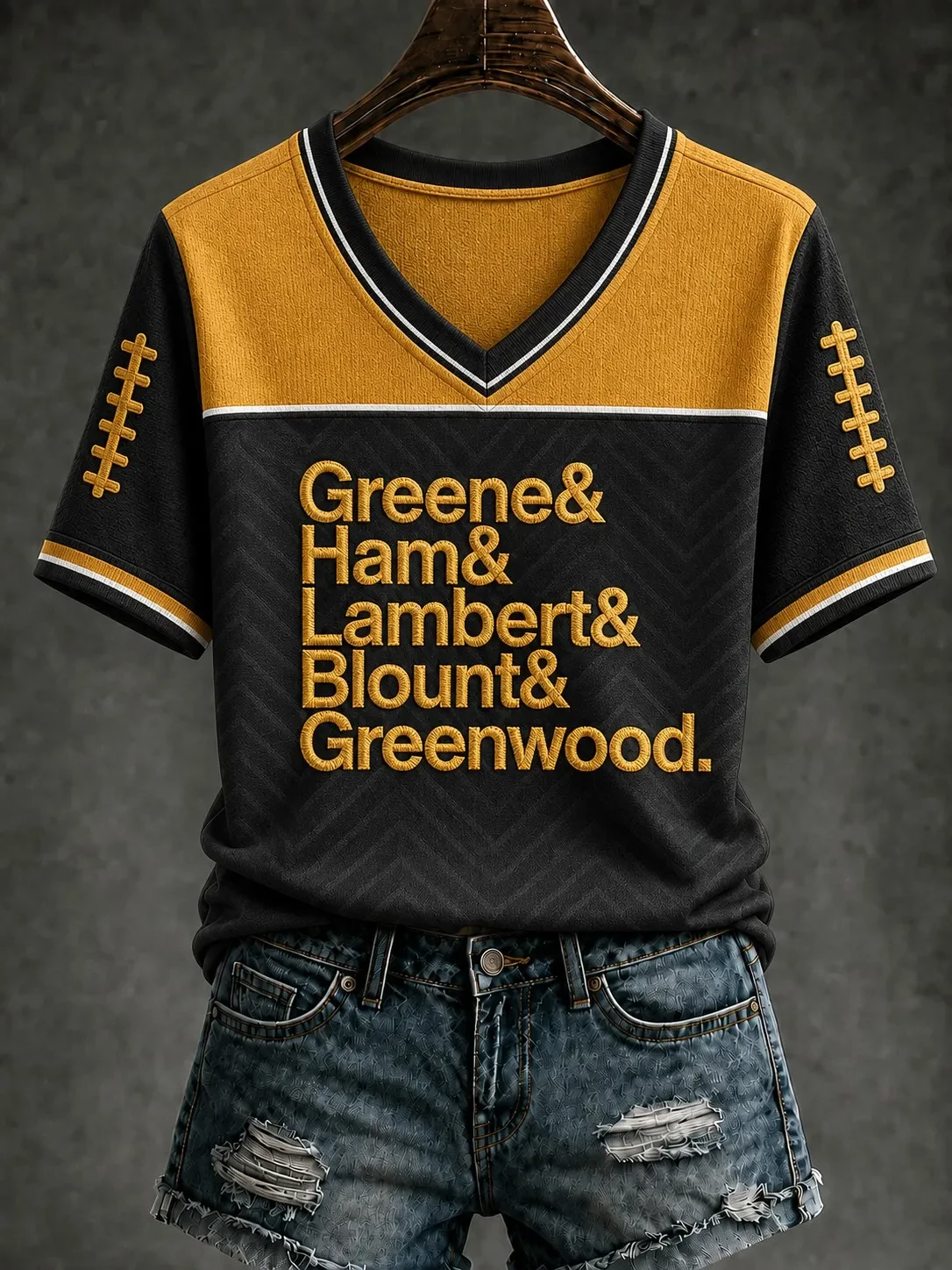Pittsburgh Steelers Game Day V-Neck Shirt Pittsburgh Football Shirt Tailgate Fan Outfit Pittsburgh Steelers Game Day V-Neck Shirt Pittsburgh Football Shirt Tailgate Fan Outfit