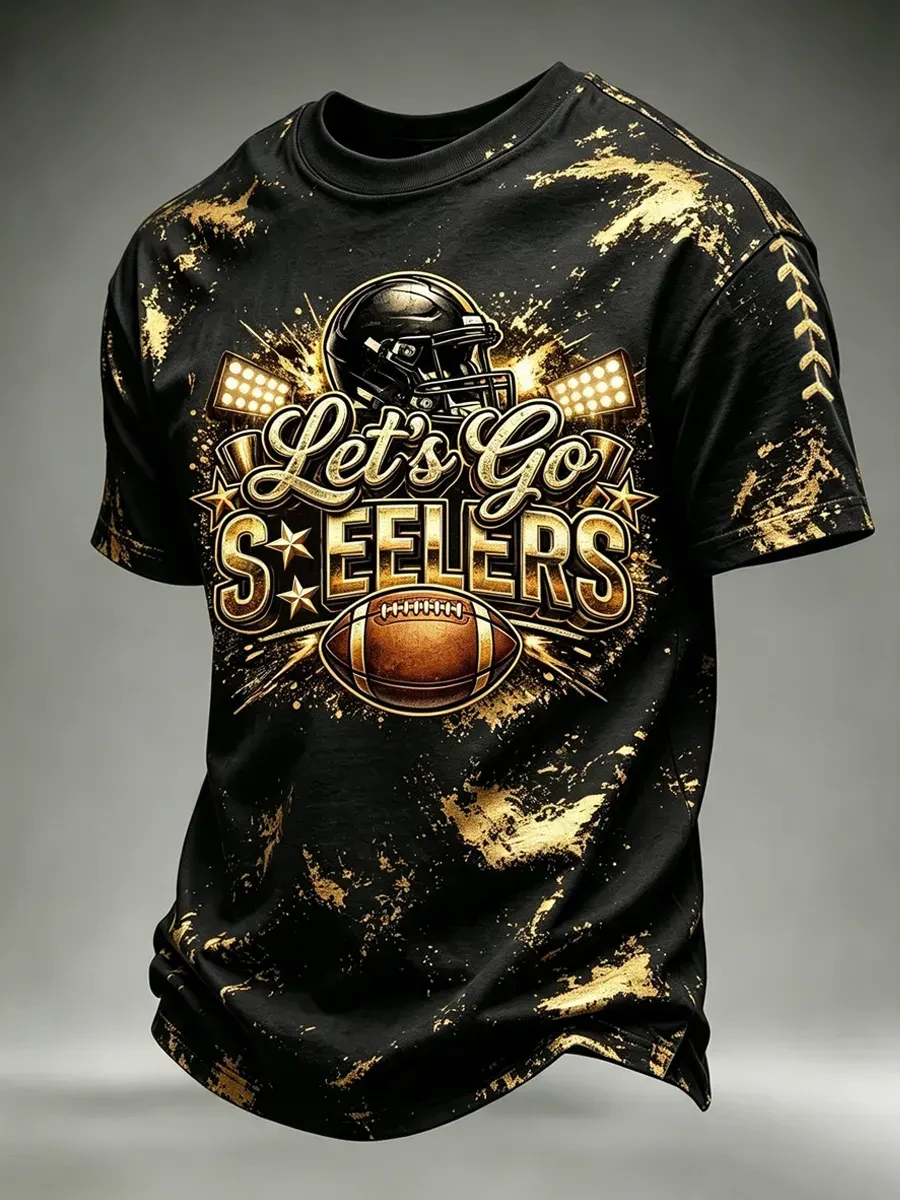 Pittsburgh Steelers Merch Let's Go Steelers Shirt Pittsburgh Football T-Shirt Game Day Gifts Pittsburgh Steelers Merch Let's Go Steelers Shirt Pittsburgh Football T-Shirt Game Day Gifts