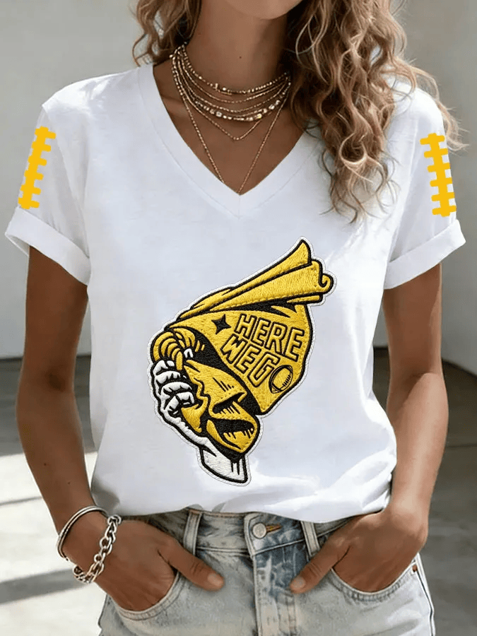 Pittsburgh Steelers Merch Pittsburgh Football Game Day V-Neck Shirt Football Fan Apparel Pittsburgh Steelers Merch Pittsburgh Football Game Day V-Neck Shirt Football Fan Apparel