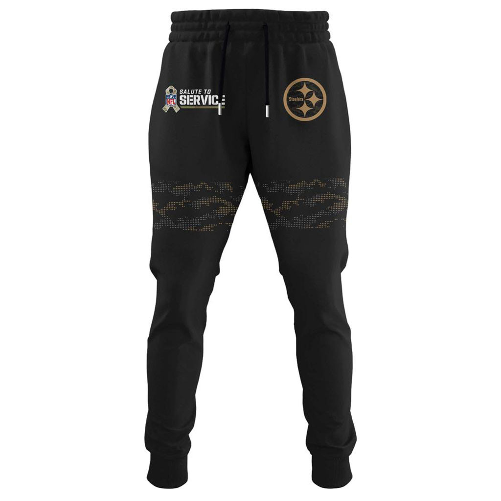 Pittsburgh Steelers Salute To Service 2026 Camo Sweatpants Steelers Merch Football Fan Gifts