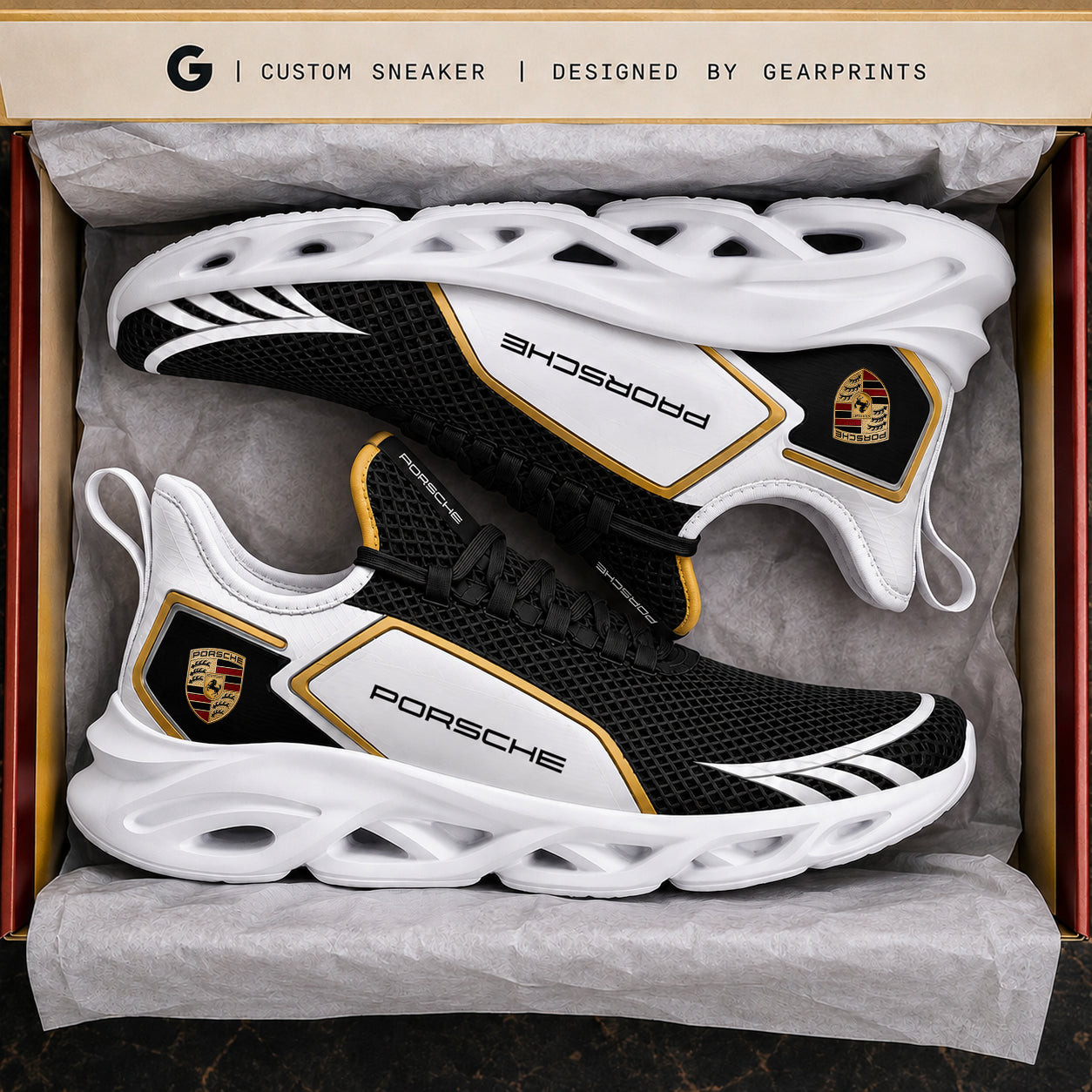 Pors Urban Streetwear Chunky Custom Sneaker Pors Urban Streetwear Chunky Custom Sneaker