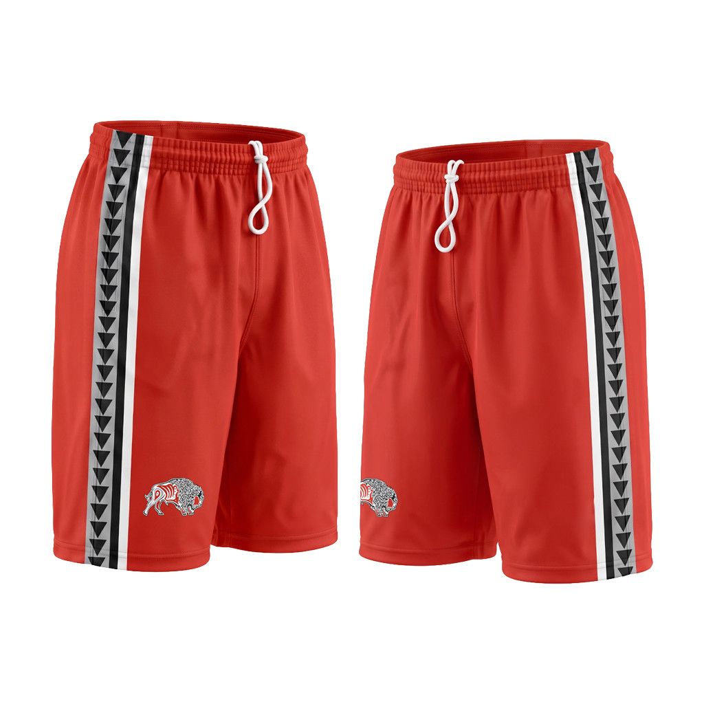 Premier Lacrosse League Merch 2026 Denver Outlaws 2026 Indigenous Heritage Player Shorts