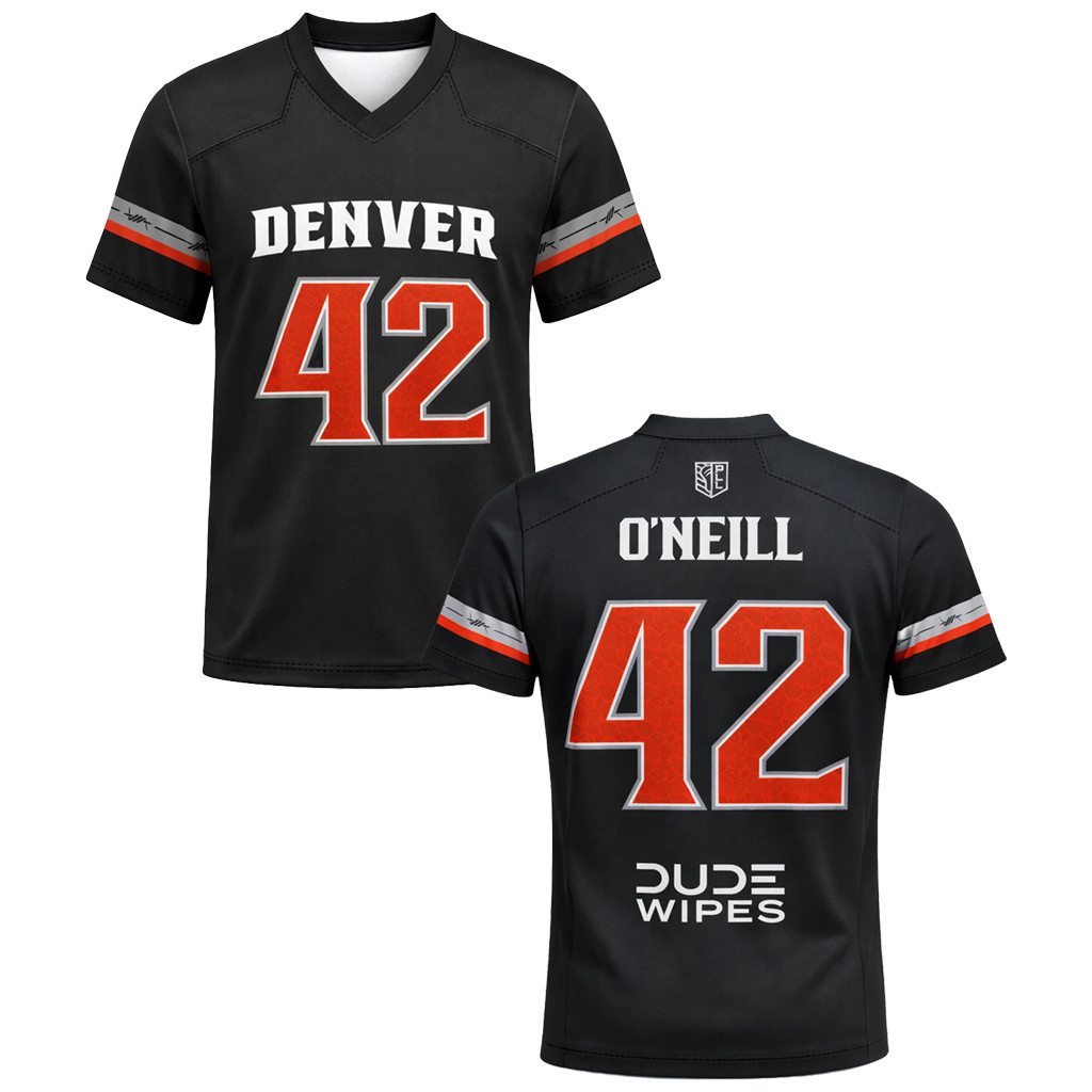 Premier Lacrosse League Merch 2026 O'Neill #42 Denver Outlaws 2026 Player Jersey Gift For Fan