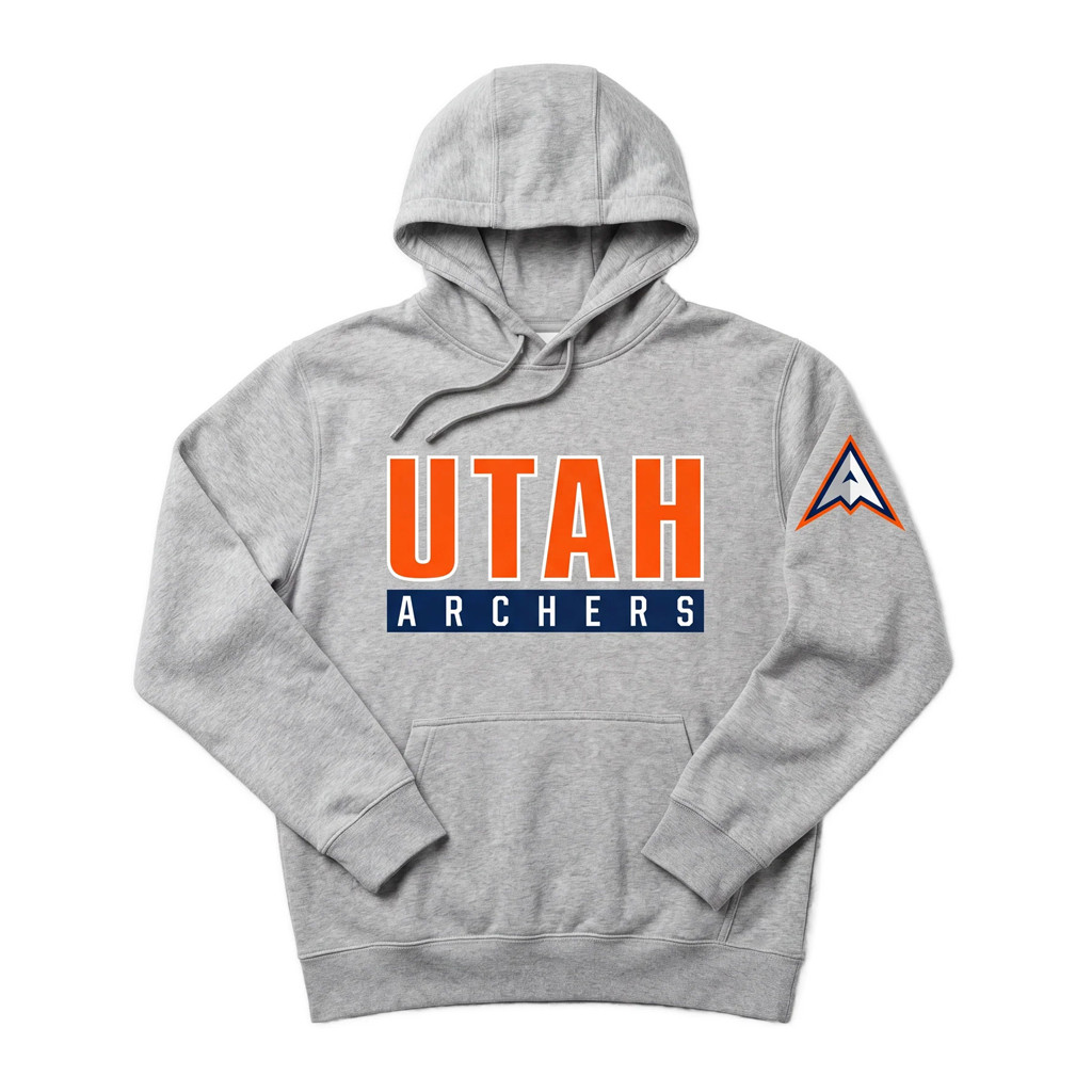 Premier Lacrosse League Merch 2026 Utah Archers Club Hoodie Birthday Ideas For Boyfriend