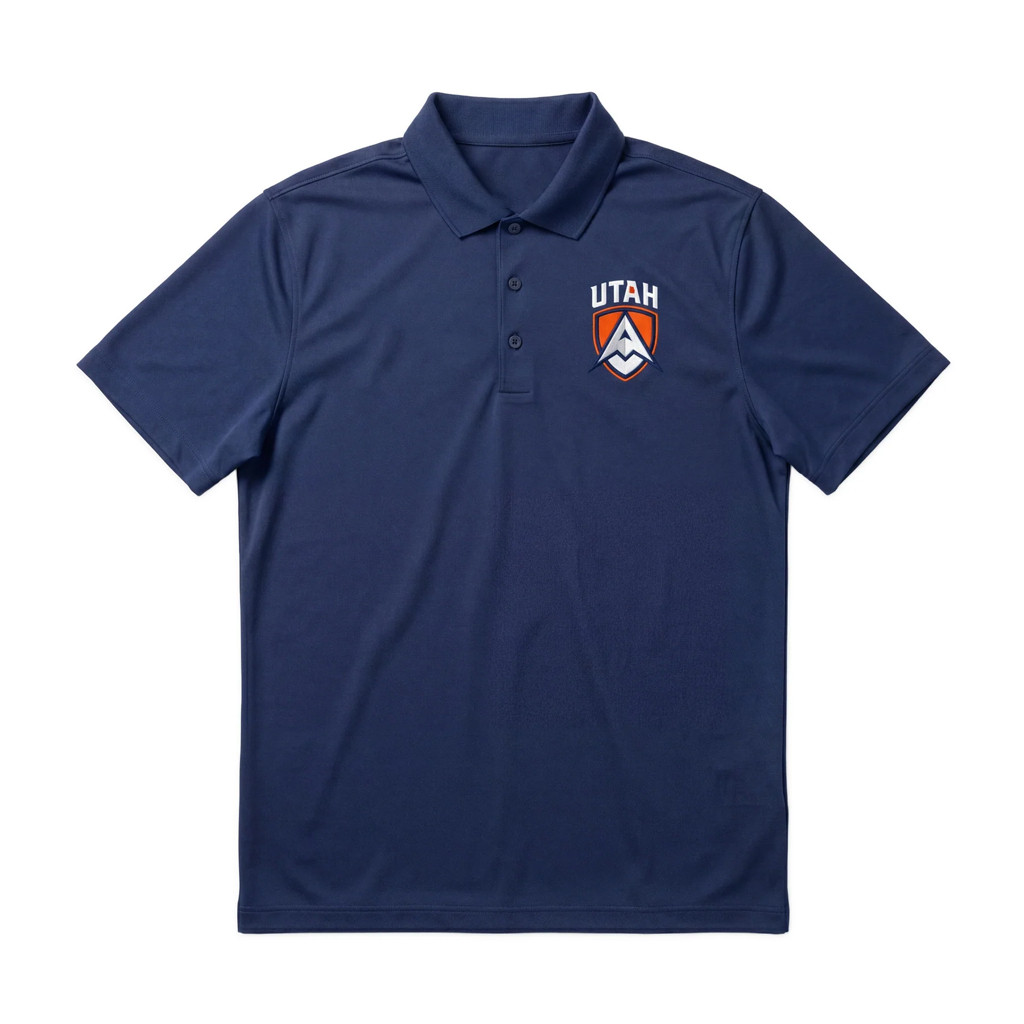Premier Lacrosse League Merch 2026 Utah Archers Franchise Polo Shirt Utah Archers Merch Men's