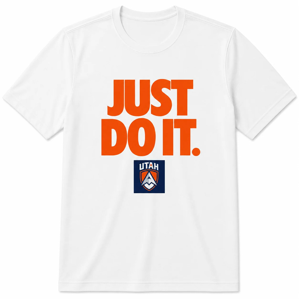Premier Lacrosse League Merch 2026 Utah Archers Just Do It T-Shirt Utah Archers Merch White