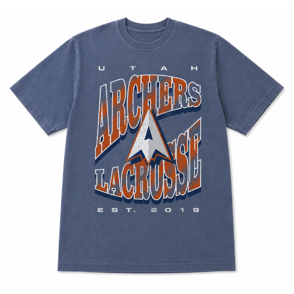 Premier Lacrosse League Merch 2026 Utah Archers Throwback T-Shirt Utah Archers Lacrosse Shirt Premier Lacrosse League Merch 2026 Utah Archers Throwback T-Shirt Utah Archers Lacrosse Shirt