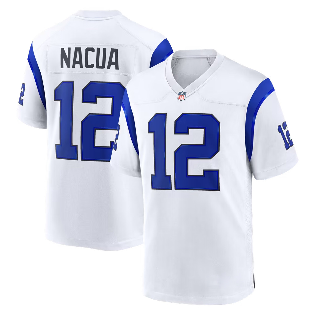 Puka Nacua Jersey Shirt Los Angeles Rams Merch #12 LA Rams Fearsome White Game Jersey Gifts Puka Nacua Jersey Shirt Los Angeles Rams Merch #12 LA Rams Fearsome White Game Jersey Gifts