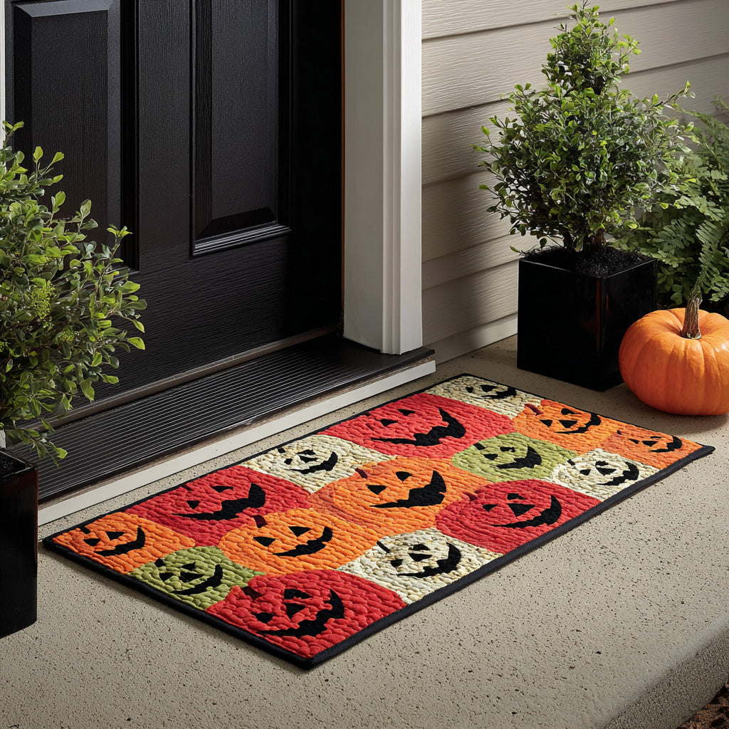 Pumpkin Crawl Doormat Boo Doormat Fall Themed Door Mats Cute Halloween Gifts