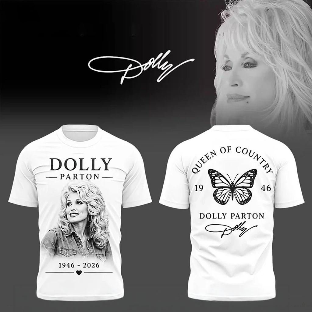 Queen Of Country Dolly Parton Memorial Hoodie Rest In Peace Dolly Parton Merch Fans Gifts