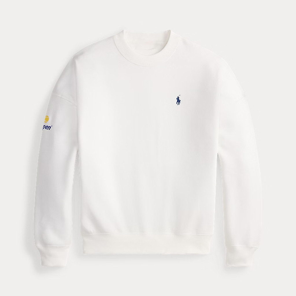 Ralph Lauren The US Open Merch 2026 US Open Crewneck Sweatshirt White Present For Tennis Fan Ralph Lauren The US Open Merch 2026 US Open Crewneck Sweatshirt White Present For Tennis Fan
