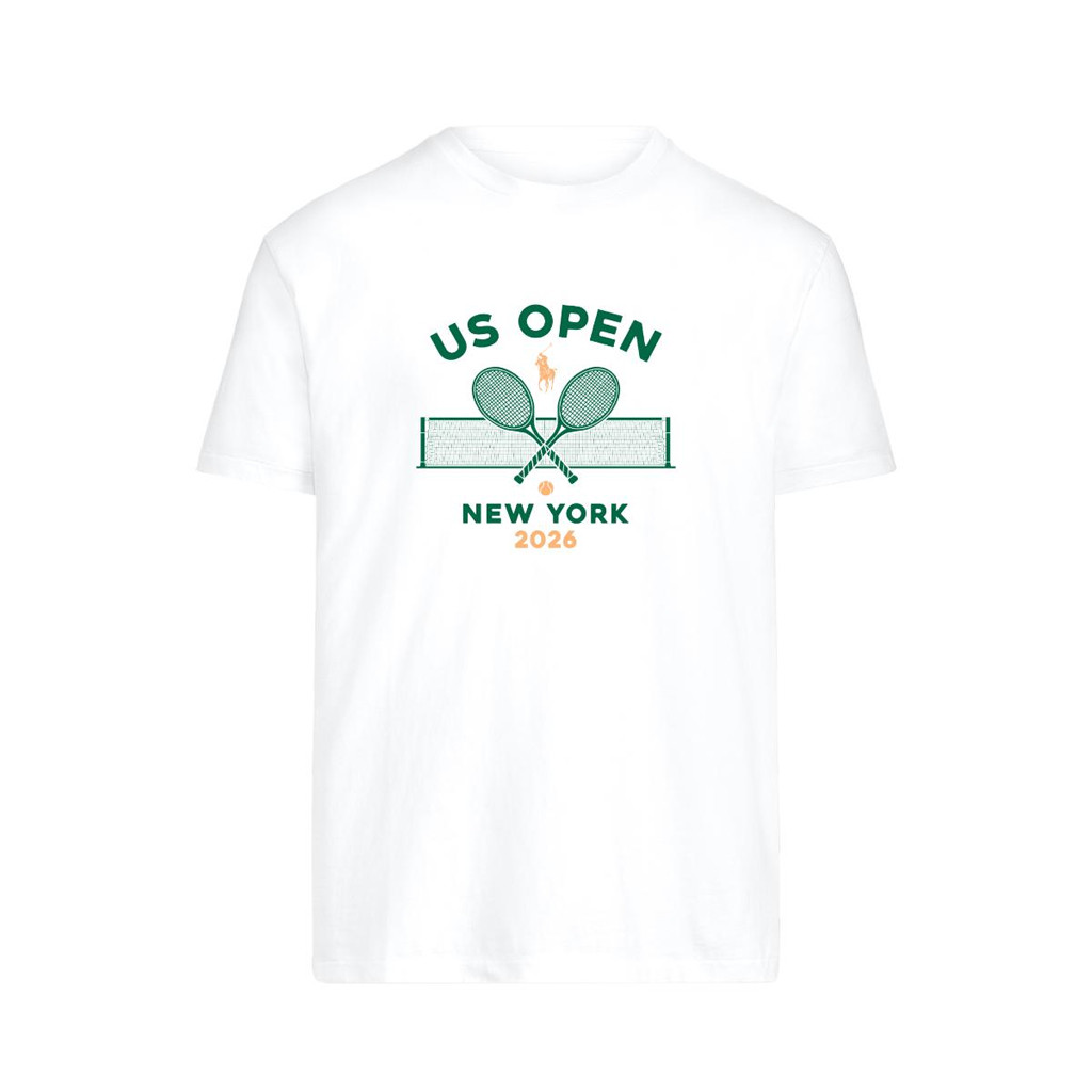 Ralph Lauren The US Open Merch 2026 US Open New York T-Shirt White Gift For Tennis Lover